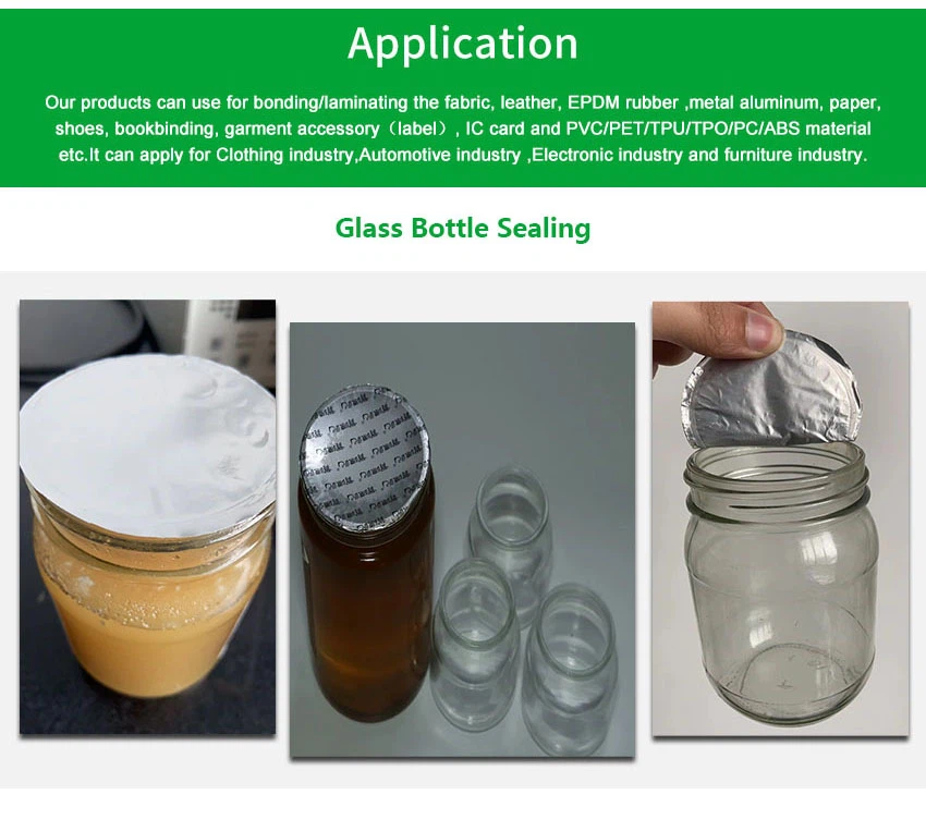 Hot melt adhesive film for sealing the galss bottle Hot melt adhesive film for sealing the galss bottle